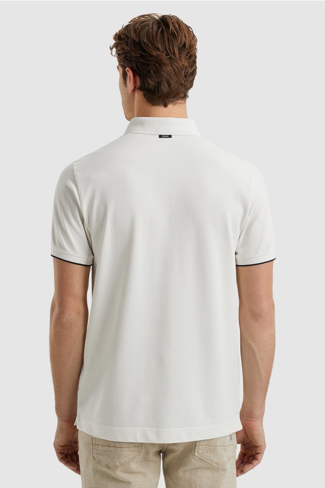 POLO VAN PIQUE MET STRETCH VPSS2504850 7004 CLOUD DANCER